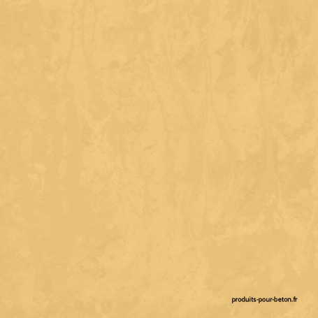 Béton ciré mural rendu ocre jaune foncé Béton ciré mural rendu ocre jaune foncé