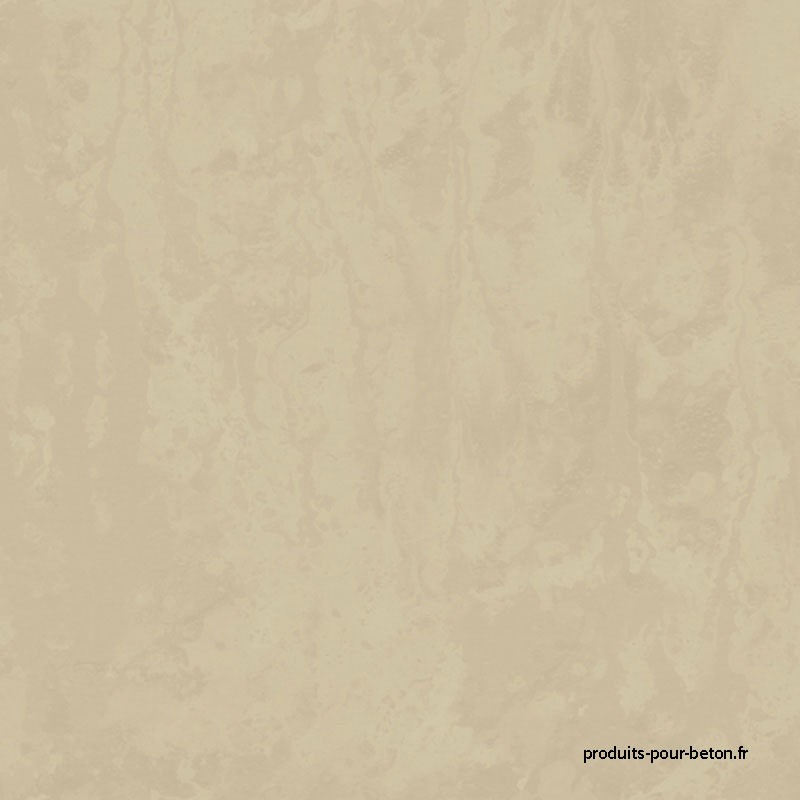 Béton ciré mural rendu patine beige