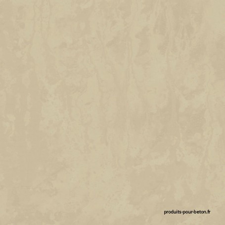 Béton ciré mural rendu patine beige Béton ciré mural rendu patine beige
