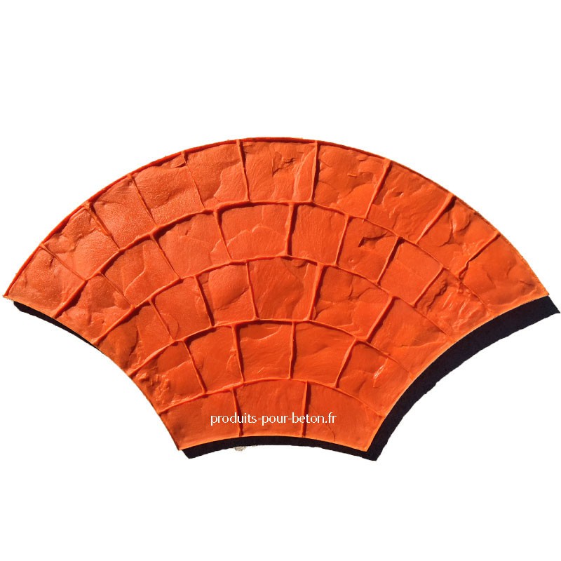 Moule de marquage pour béton empreinte modèle Basalte.