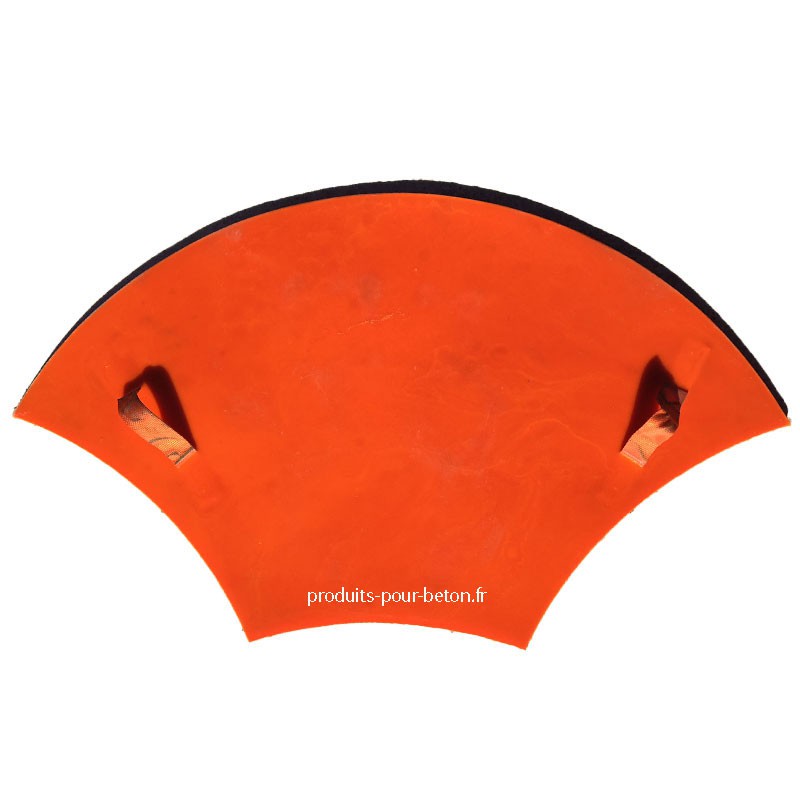 Moule de marquage pour béton empreinte modèle Basalte. vue de dos.