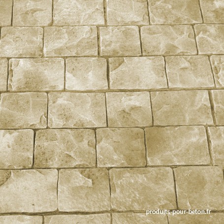 rendu moules de marquage pour béton empreinte modèle Châtelaine. rendu moules de marquage pour béton empreinte modèle Châtelaine.