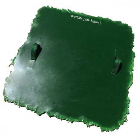 Moule de marquage pour béton empreinte modèle Pierre de Lauze vue de dos.