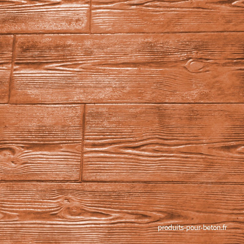 Rendu moules empreinte modèle bois