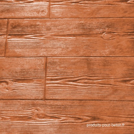 Rendu moules empreinte modèle bois