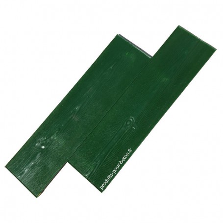 Moule de marquage pour béton empreinte modèle Bois deux planches.