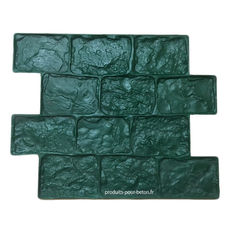 Moule empreinte pour béton effet pierre carthagène PPB