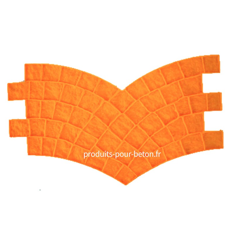 Moule empreinte pour béton effet pavage modèle Cologne PPB