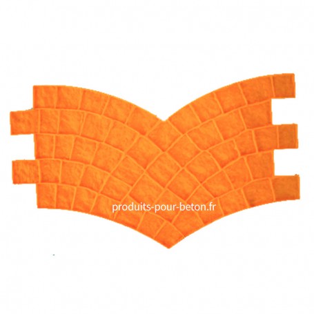 Moule empreinte pour béton effet pavage modèle Cologne PPB