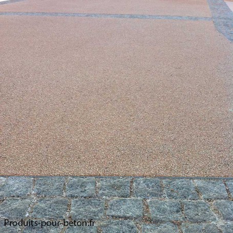 Sol en béton désactivé