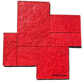 Moule de marquage pour béton empreinte modèle Bologne 2