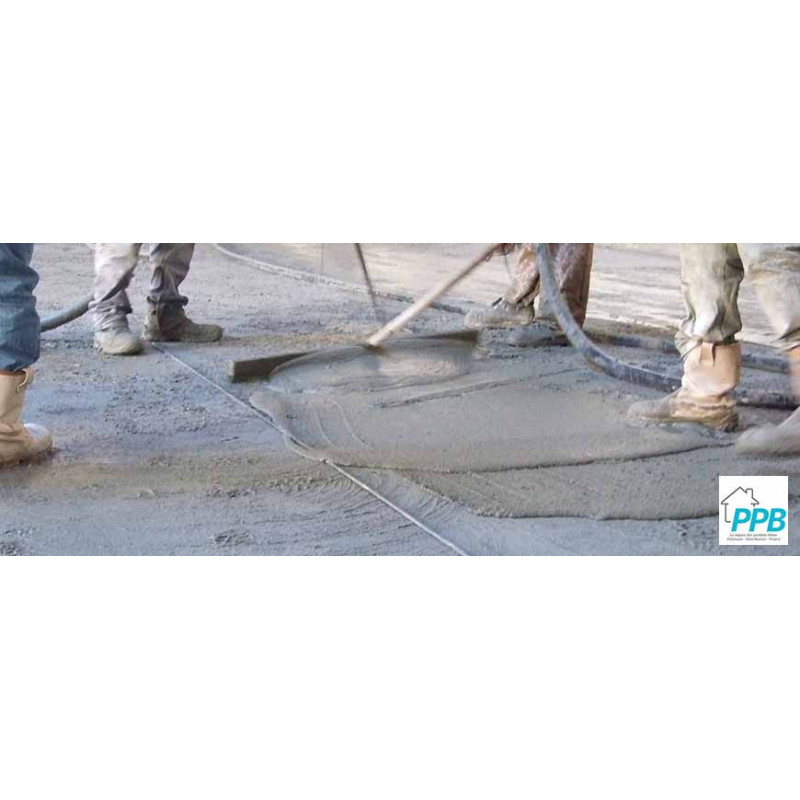 Mise en place d'une coulis de quartz