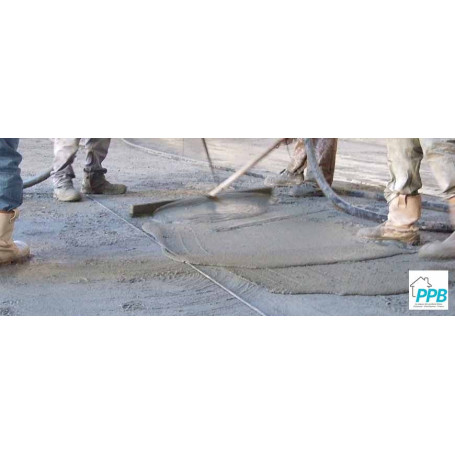 Mise en place d'une coulis de quartz Mise en place d'une coulis de quartz