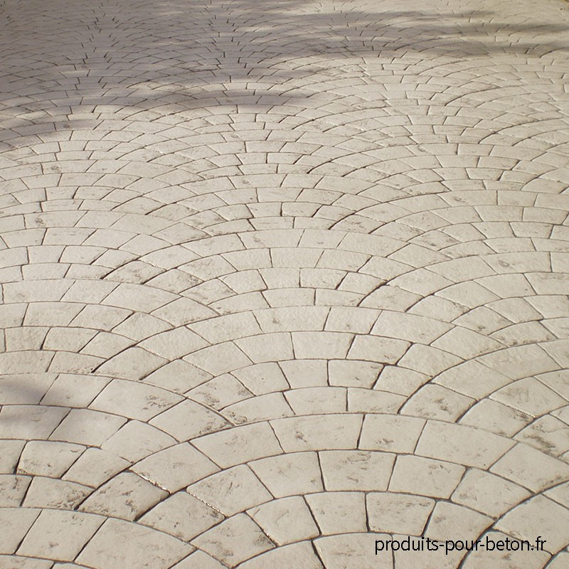 Moule pour béton imprimé - modèle Basalte.