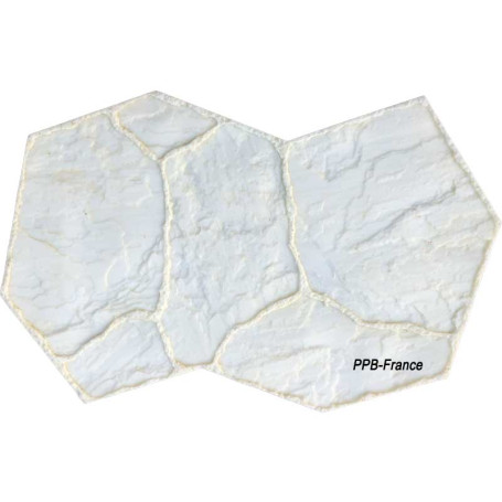 Moule de marquage pour béton empreinte modèle Aztèque - face