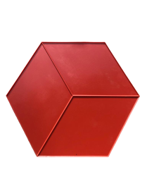 Moule pour béton imprimé - modèle polygone lisse. 2