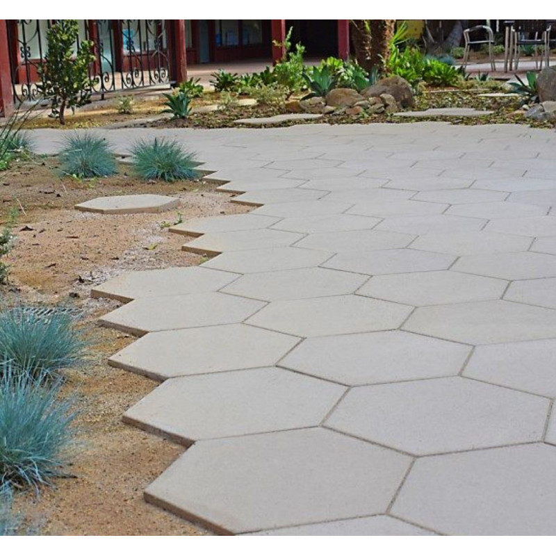 Moule pour béton imprimé - modèle polygone...