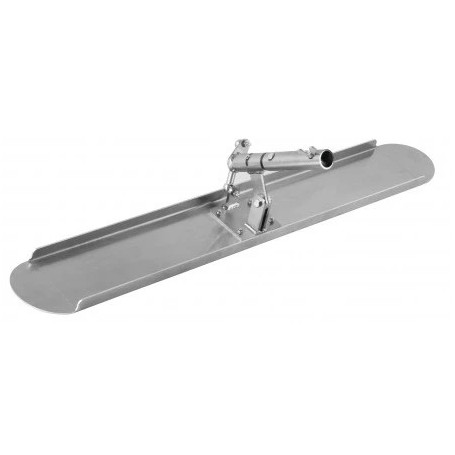 Lisseuse inox pour sol béton