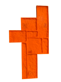 Moule empreinte pour mur modèle Pierres du centre 2