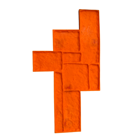 Moule empreinte pour mur modèle Pierres du centre