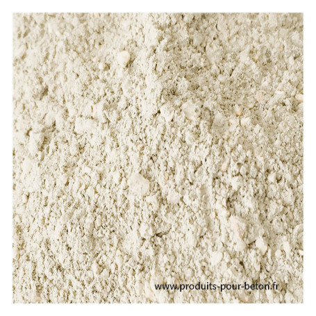 Poudre de quartz pour sol en béton ciré ivoire. Poudre de quartz pour sol en béton ciré ivoire.