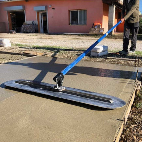 Lisseuse américaine pour quartz dallage béton