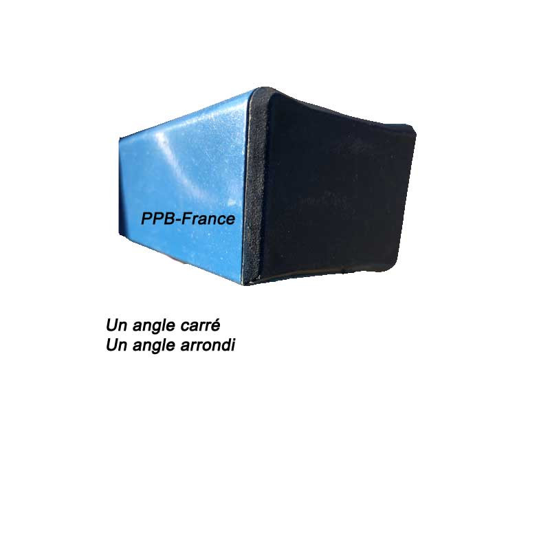 Règle pour tirer le béton combo angles carré et arrondi